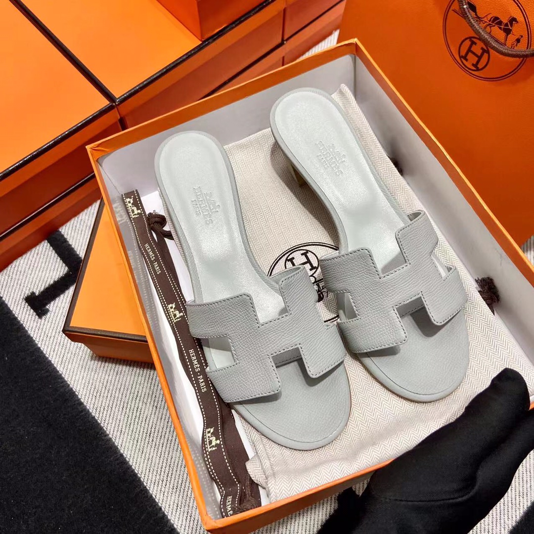 에르메스 올수공 오아시스 슬리퍼 샌들 앱송 60